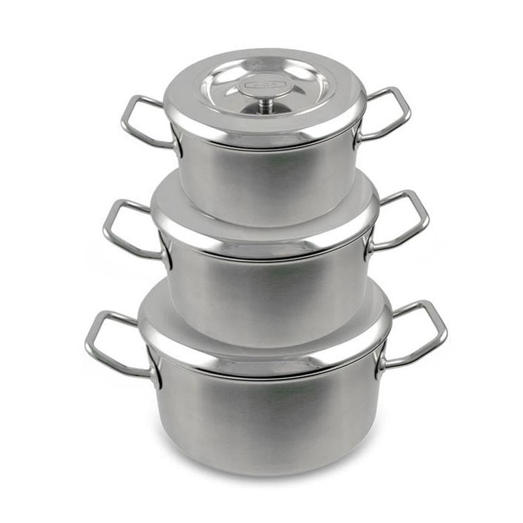 Stainless Steel Casserole Set (3)